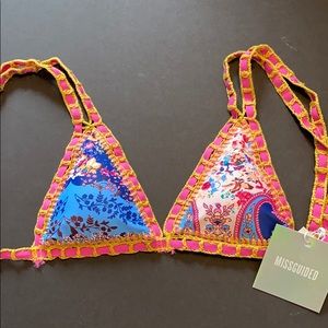 Misguided Floral Pattern Bikini